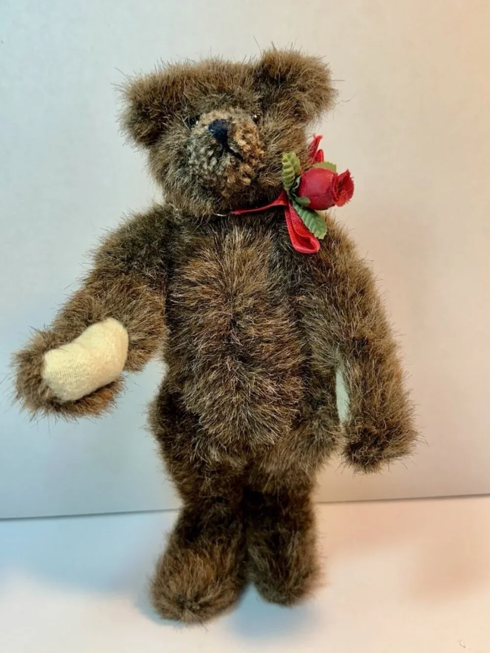 Mary Meyer Green Mountain Bears Plush Mansfield Jointed 1993 Teddy Bear 9”